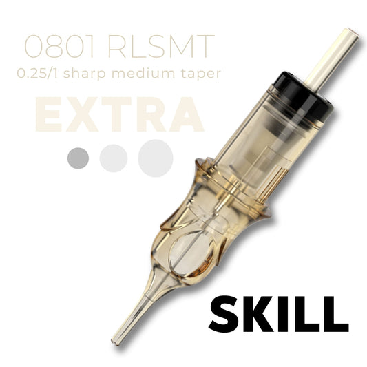 NEEDLE EXTRA SKILL (20 PCS.) SHARP MEDIUM TAPER 0801 RLSMT 0.25 / 1
